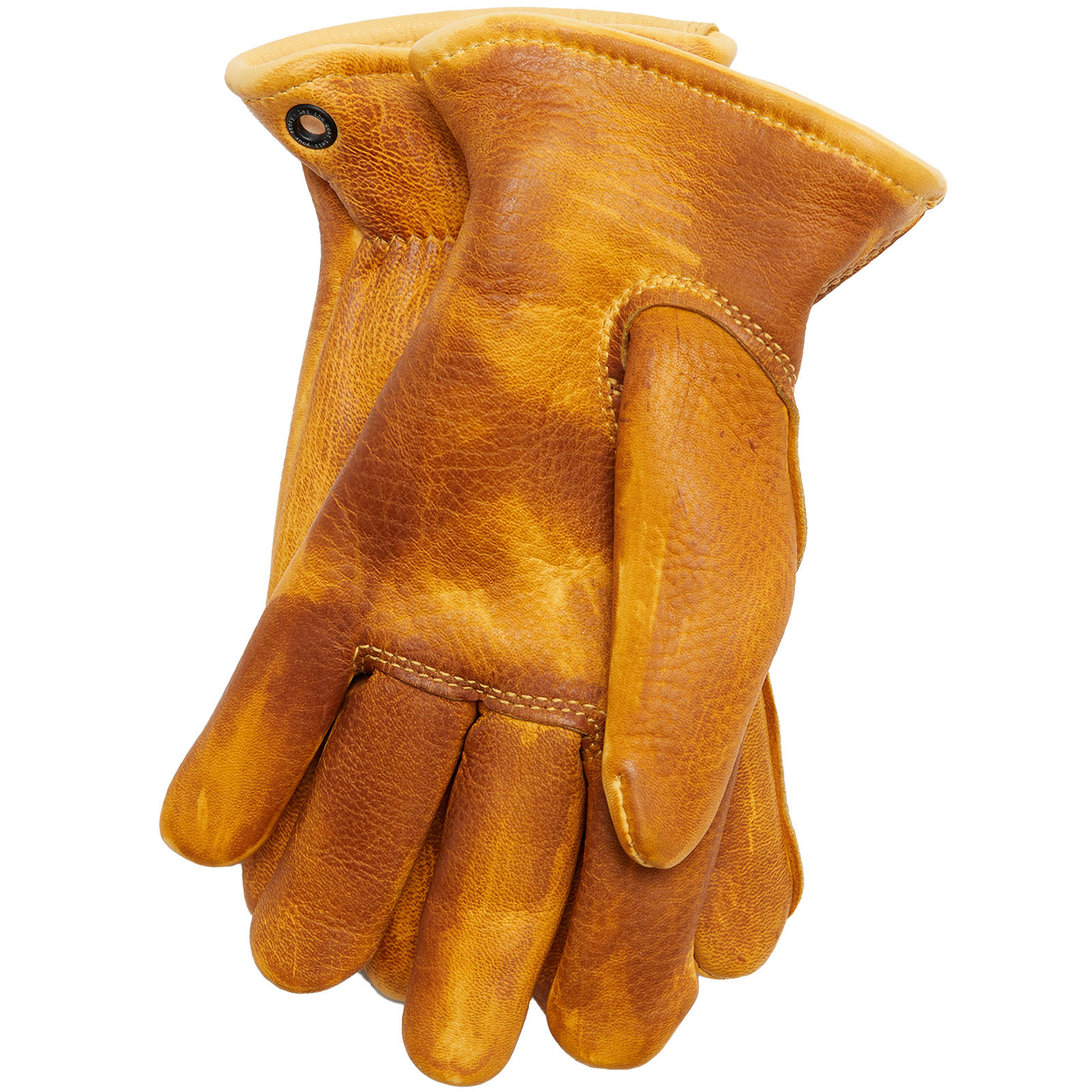 Crud »Gjöra« Elk Leather Gloves, Tan, Size M | 826360/M | M | tan